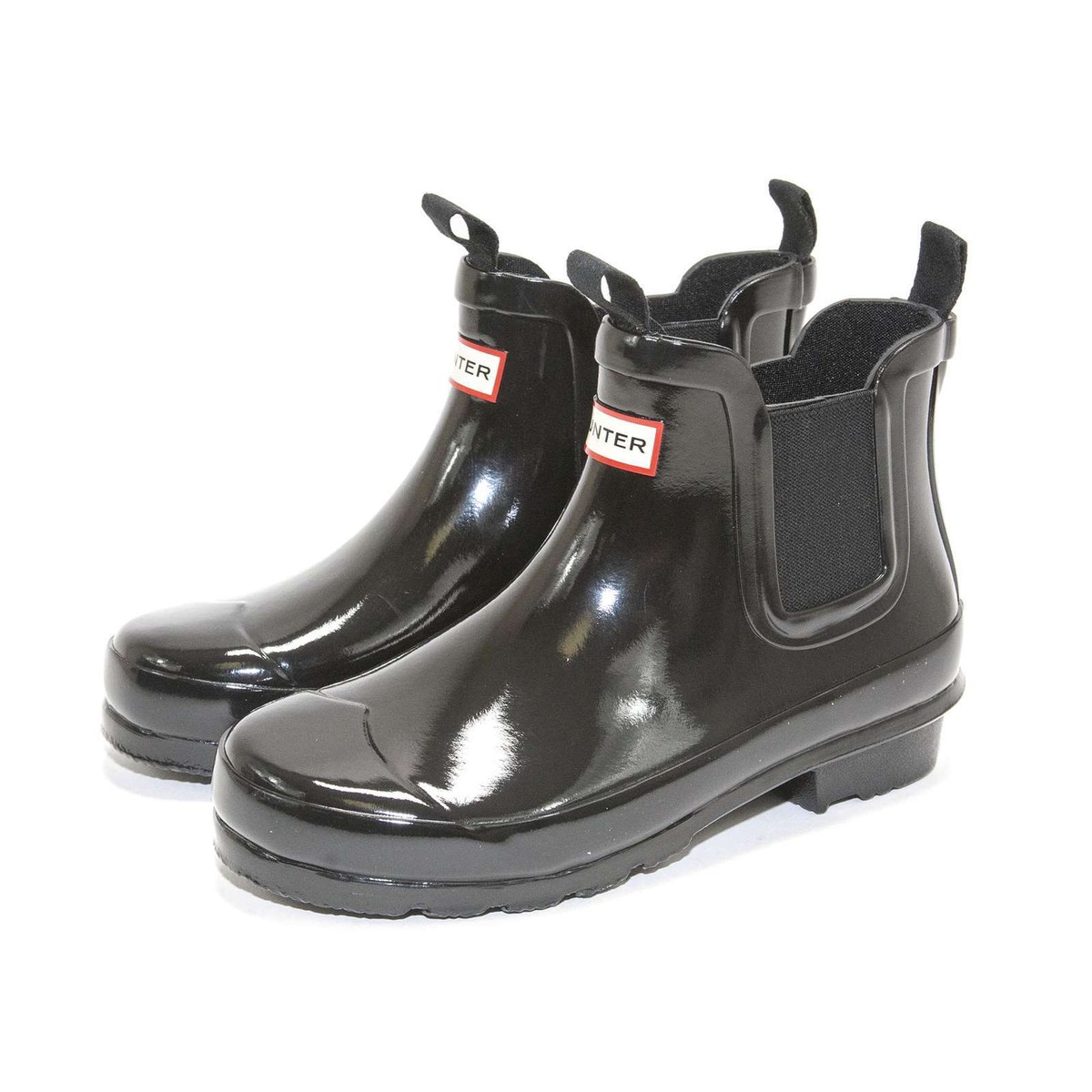 [HUNTER] [WOMEN] Komando Chelsea Gloss Rain Boots ☆送料込☆ Women's Original Gloss Chelsea Boots - Hunter Boots