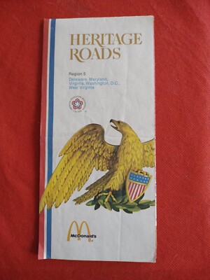 McDonalds Region 5 Map Delaware Maryland Virginia West Virginia Washington DC