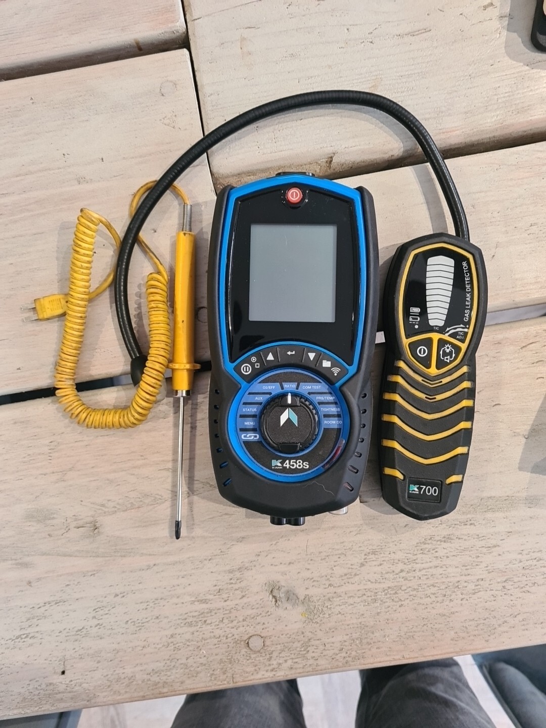 kane 458s flue gas analyser eBay