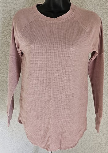 Cuddl Duds Womens Shirt Top Blouse Size S Small Pinkish Purple