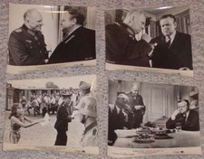 1966 Is Paris Burning – 4 Vintage Movie Stills, Orson Welles