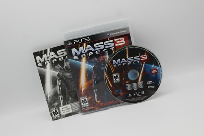 Mass Effect 3 game for the Sony PlayStation 3 System PS3 Complete tested used gr