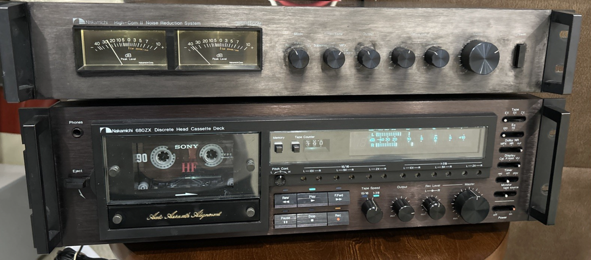 SERVICED Nakamichi 680ZX High-End Discrete 3 Head Cassette Deck