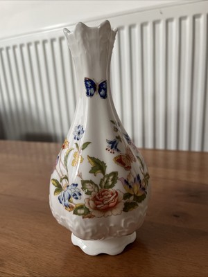 Aynsley Cottage Garden Fine Bone China Tall Bud Vase