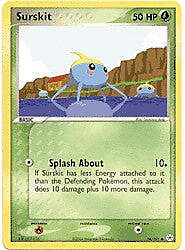 Pokemon EX Hidden Legends  76/101 Surskit Card
