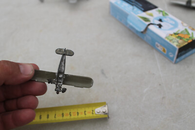 Jouet Ancien Dinky Toys France Avion Hanriot H180T verst cassée