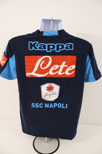 Napoli Training Shirt Player Issue Worn #21 Kappa XL - Picture 6 of 8