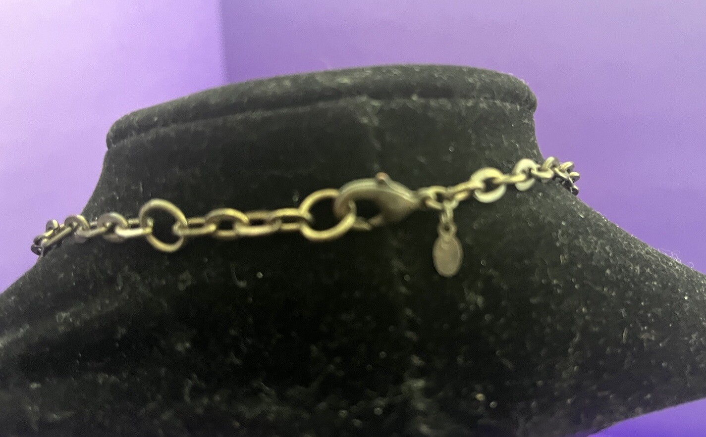 Copper Toned Multiple Interlocking Circles Bib St… - image 3