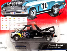 Johnny Lightning 00 2000 Ford F-550 Tow Truck Dually Tow-Nado Rebel Rods w/RRs