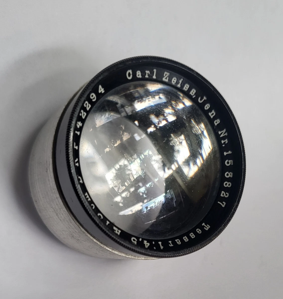 Objectif Ancien Carl Zeiss Jena Anastigmat 136mm F/8 (Circa 1900) - Occasion