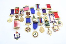 Mixed Masonic & Secret Society Miniatures Jewels & Medals Inc Order of Ladies