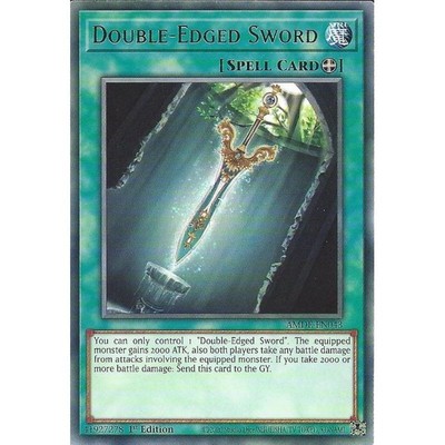 Yu-Gi-Oh TCG AMDE-DE043 R Doppelschneidiges Schwert Amazing Defenders