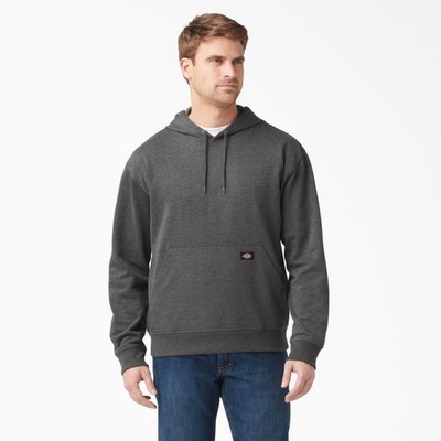 Dickies Midweight Fleece Hoodie Sweatshirt, Dickies TW292 IYD, NWT, Dark Hea Gre