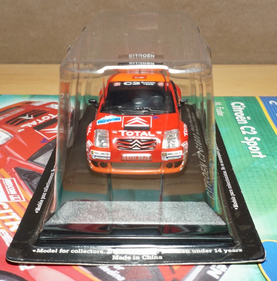 Citroen C2 S1600 Rally Rias Bajas 2004 Deagostini 1:43 Modellismo 1/43 auto - Immagine 4 di 4