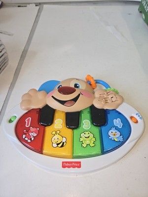 Fisher-Price Laugh  N Learn Puppy's Piano English And Spanish Tested Works.  Gk 