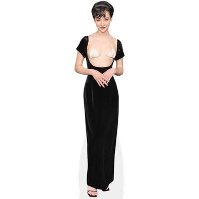 Minnie Mills (Black Dress) Mini Size Cutout
