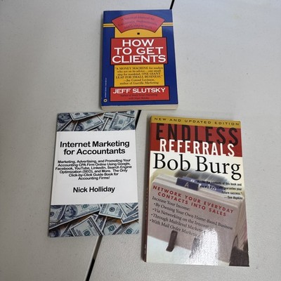 Lot Of 3 Marketing Books