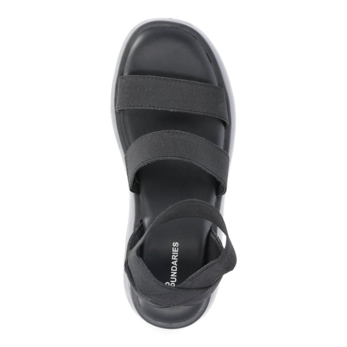 No Boundaries Women's Elastic Banded Platform Sandals, Size: 9