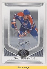 2020-21 SP Signature Edition Legends Silver Script Esa Tikkanen #12 READ 04yf