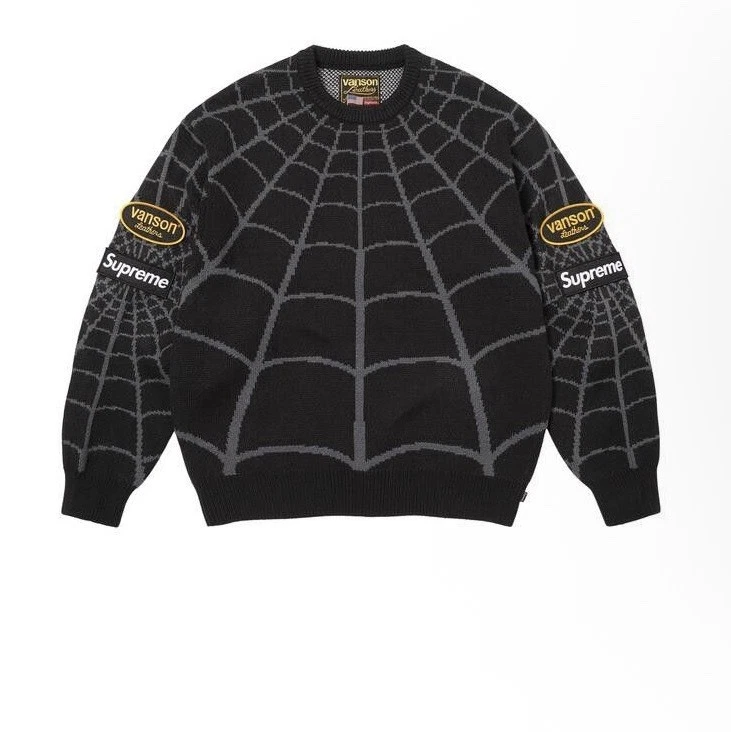 Supreme Black Sweaters for Men for sale | eBay