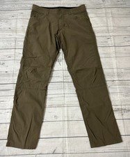 KUHL Mens Cargo Pants Radikl Outdoor Size 35x34 Green