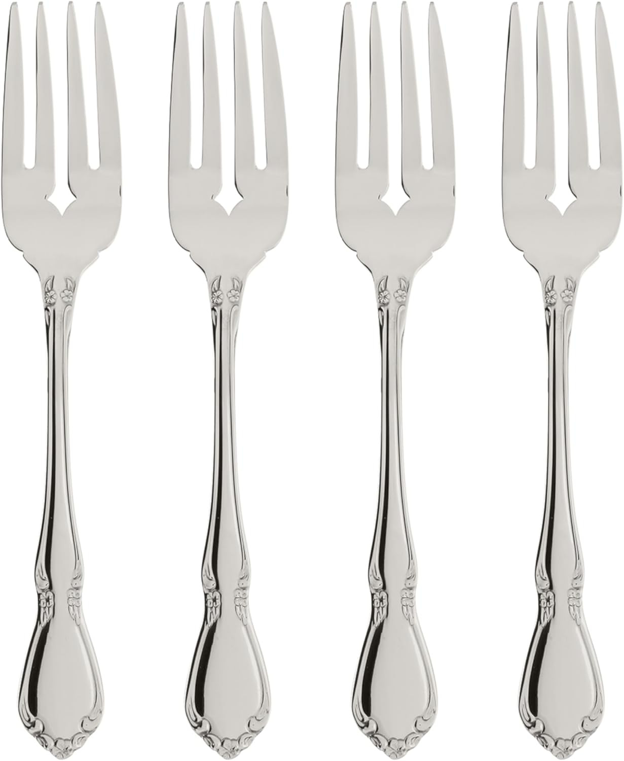 Oneida Chateau Fine Flatware Set, 18/8 Stainless, Set of 4 S
