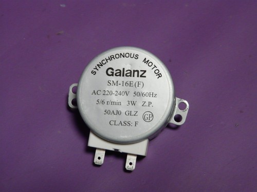 Drehtellermotor Motor  Galanz  SM-16E(F) für Mikrowelle 5/6R.P.M 3W  AC 220V