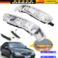 DE Links & Rechts Aussenspiegel Blinker LED Für Mercedes-Benz S-Klasse W220 C215
