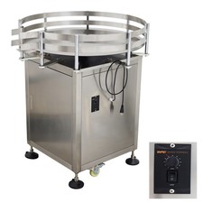 31.5" Various Speed Automatic Bottle Collecting Machine Rotary Collector 110V