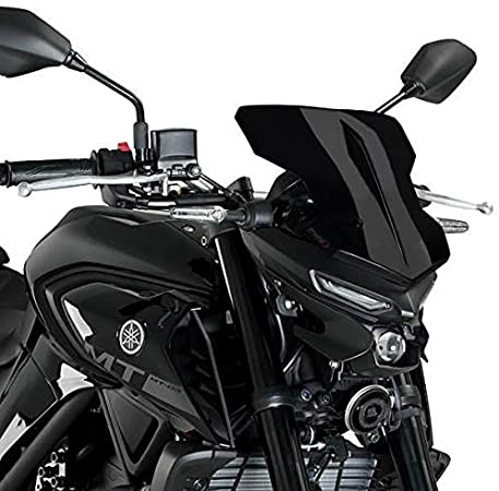 Puig Sport Screen | Black (Opaque) | Yamaha MT-03 2020>Current