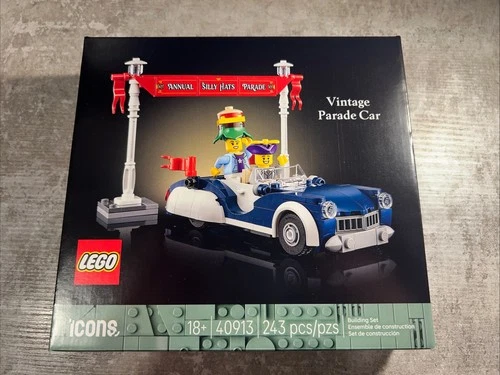 Lego Vintage Parade Car 40913 GWP Exclusive 2026 New Sealed In Hand Icons