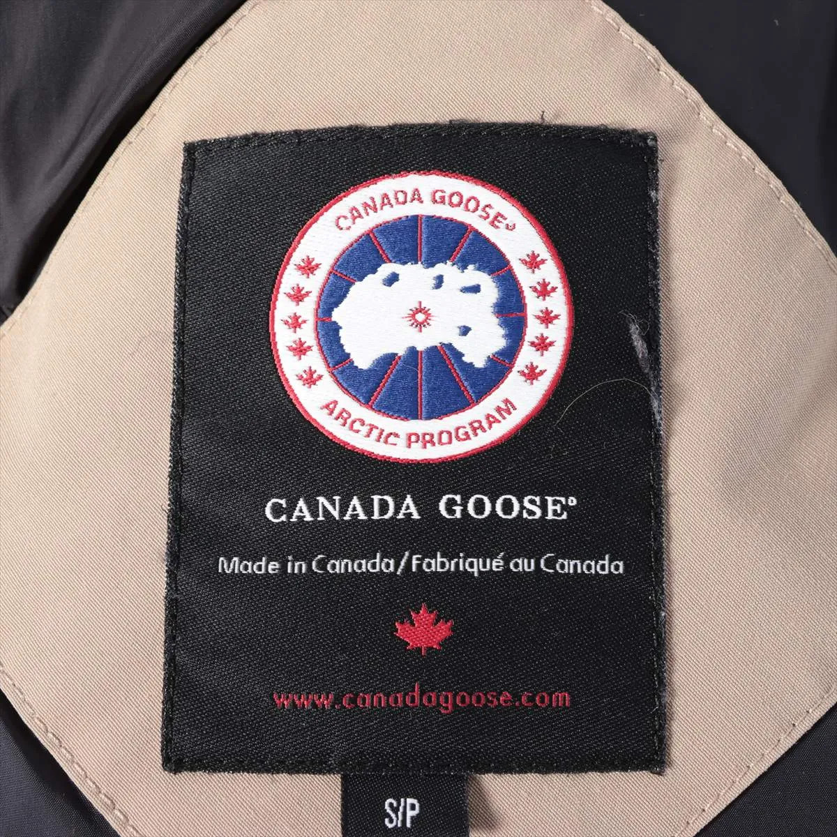Canada Goose BRONTE Cotton & Polyester Down jacket S Ladies' Beige  2603JL Remov thumbnail 7