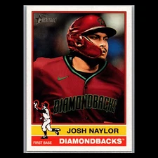 2025 Topps Heritage - #49 Josh Naylor - Arizona Diamondbacks