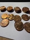 1945-P 1C RD BU Lincoln Wheat Cent - Partial Roll - (30 coins) #38