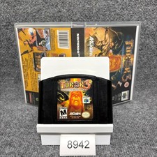 Turok 3 Nintendo 64 Cartridge & Case Tested Works