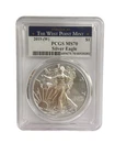 2019-(W) *THE WEST POINT MINT* American Silver Eagle $1 Coin .999 fine PCGS MS70