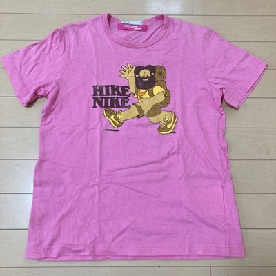 USED HAKE NIKE COMME DES GARCONS JUNYA WATANABE PRINT T-SHIRT SHORT SLEEVE ACC