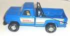 Vintage 1980's Blue Tonka Truck 11062 14.5" Long MISSING 1 BACK TIRE PLEASE READ
