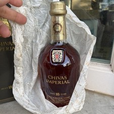chivas imperial 18 years  43 gradi 70 cl scotch whisky scozia Anni 70 Astucciato