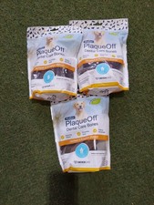 Sweden Care Plaque Off Dental Care Bones M/L Dogs Chicken Pumpkin 3x482g Sealed