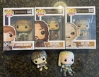 5 Lord Of The Rings Funko Pop Lot Aragorn Frodo Legolas Gollum Samwise 3 In Box