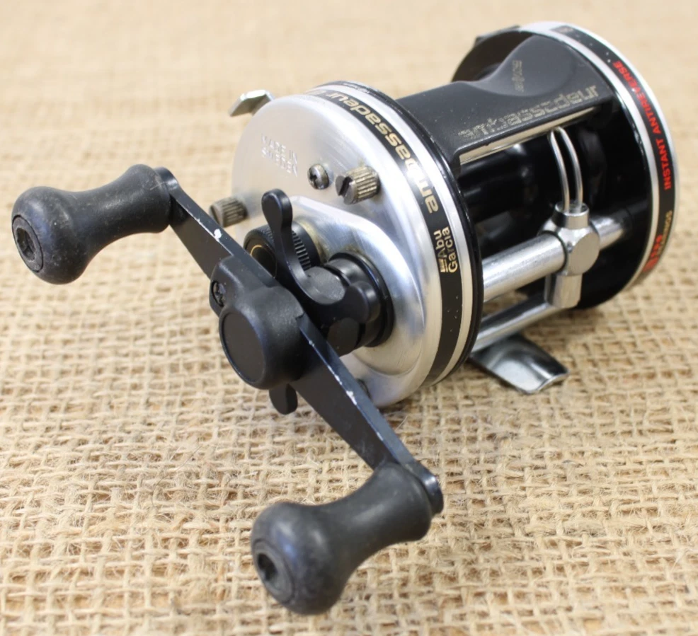 Moulinet De Pêche Vintage Abu Garcia Ambassadeur 521 Plus - Fabriqué En Suède