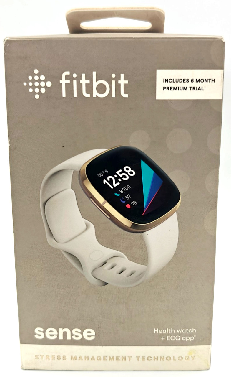 Fitbit Sense Advanced Health & Fitness Smartwatch ECG SpO2 GPS AMOLED