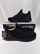 SKECHERS Cessnock Shoes Men's Size 10.5 B Black 77188