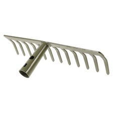 Metal Steel Rake Head Heavy Duty Rakes Garden Small for Gardening