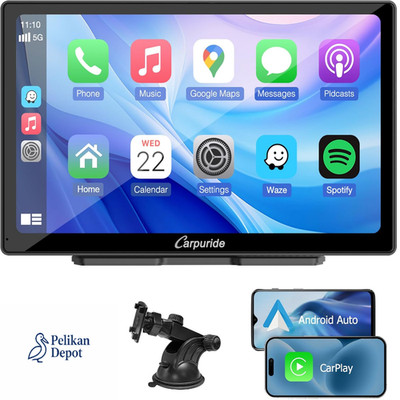 Carpuride C98 9 Zoll HD Touchscreen Carplay Android Auto Tragbares