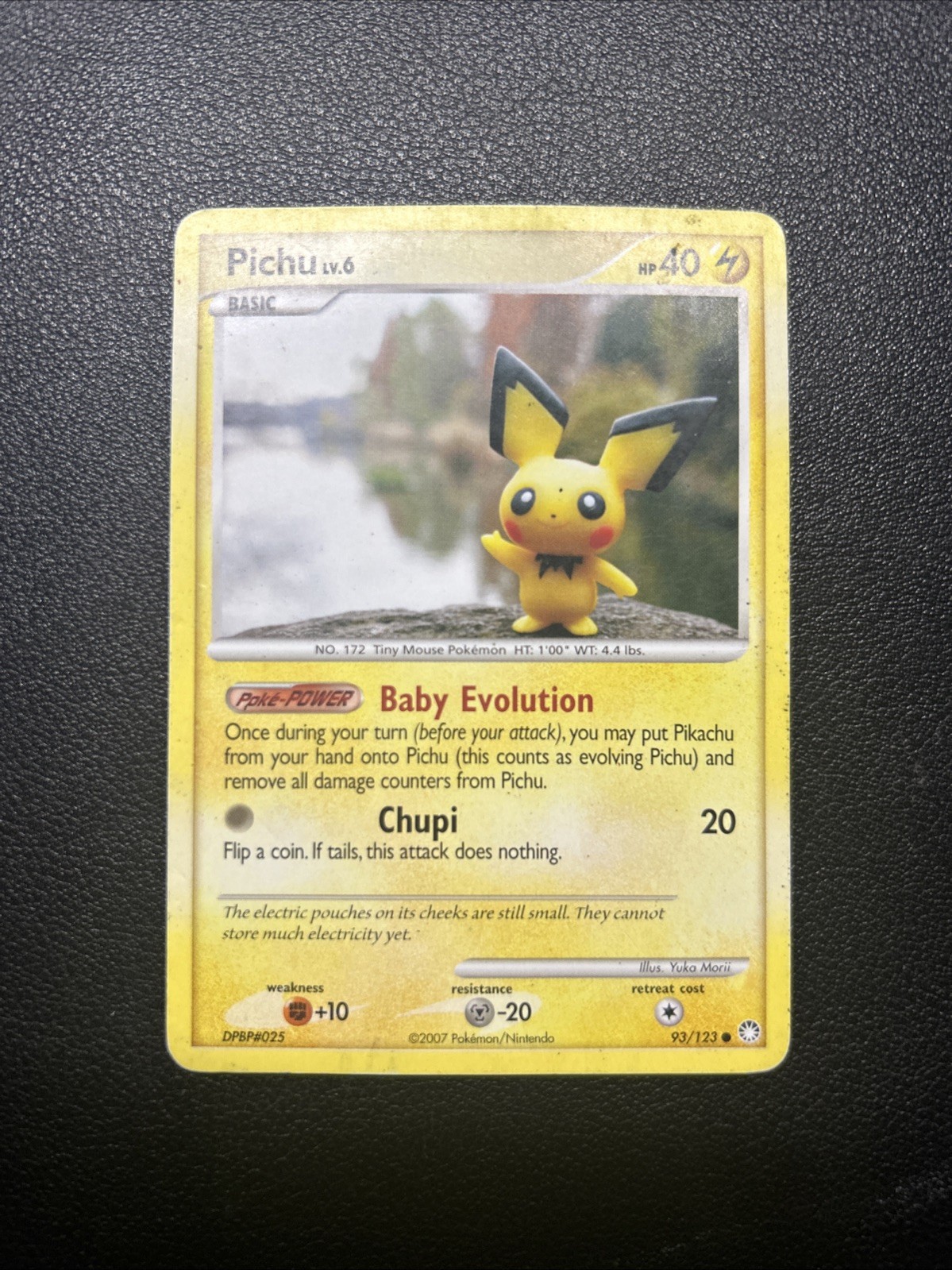 Pichu 93/123 Mysterious Treasures Regular