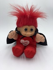 Russ Troll Doll  I Love You  Like The Devil W/ Cape Soft Baby Plush 13  