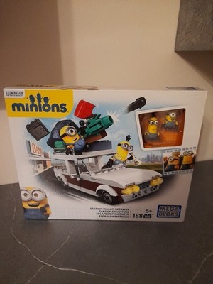 Mega Bloks Minions Station Wagon Getaway Neu