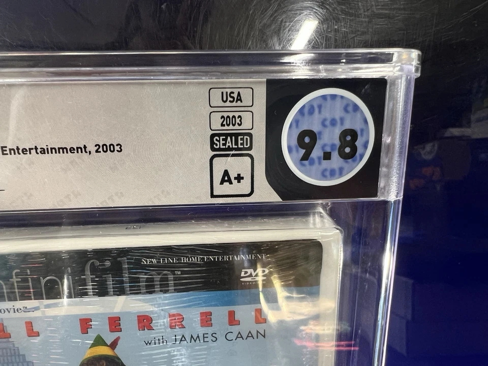 2003 Elf DVD Graded WATA 9.8 A+ Sealed Will Ferrell Buddy Christmas BRAND NEW - Image 3 of 4